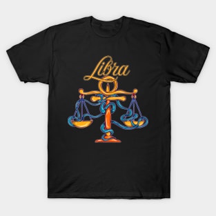 Libra Zodiac Sign T-Shirt